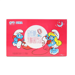 悠小君蓝精灵草莓味低糖乳酸菌饮品