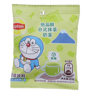 立顿绝品醇奶茶日式抹茶哆啦A梦S1 6X20X21G
