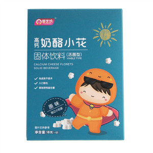 婴芝坊冻干原味奶酪小花