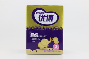圣元超级优博较大婴儿配方奶粉2阶段900g