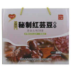 豆珍香木糖醇红芸豆罐头280gX6罐
