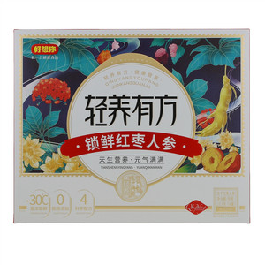 好想你轻养有方锁鲜红枣人参