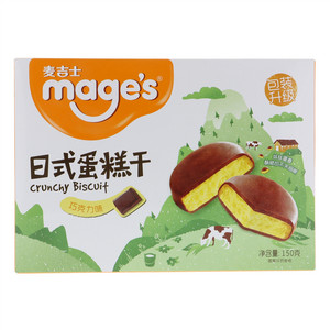 麦吉士巧克力味日式蛋糕干150克