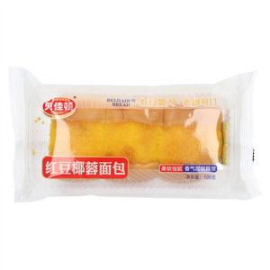 贝佳顿红豆椰蓉面包