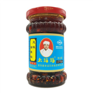 大姑妈蒜香味风味油辣椒