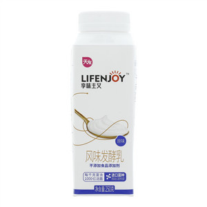 天友享味主义原味风味发酵乳