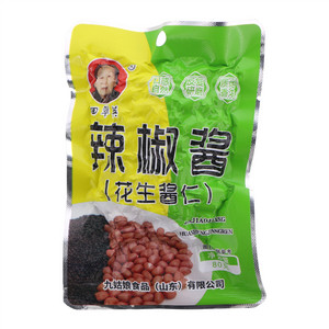 田翠英辣椒酱花生酱仁