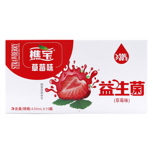 樵宝草莓味益生菌饮料