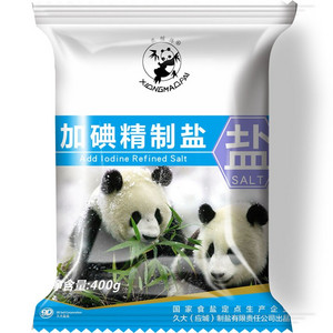 熊猫牌加碘精制盐