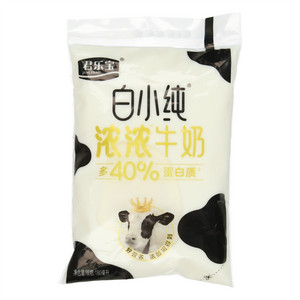 君乐宝白小纯浓浓牛奶