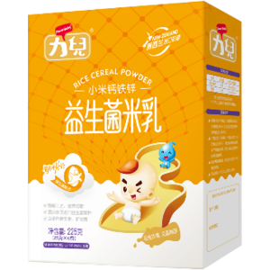 力兒小米钙铁锌益生菌米乳