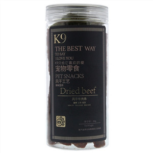 K9风干牛肉条宠物零食