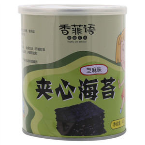 香菲语芝麻味夹心海苔