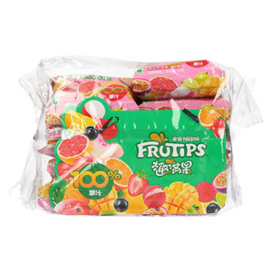 Nestle雀巢FRUTIPS趣满果情迷热带果汁软糖凝胶糖果