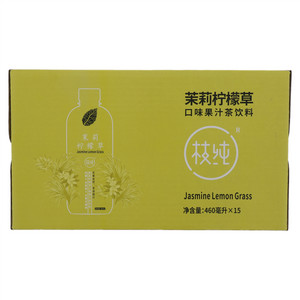枝纯茉莉柠檬草口味果汁茶饮料