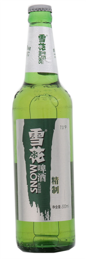 雪花精制啤酒500ml