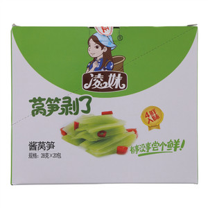 凌妹莴笋剥了酱莴笋