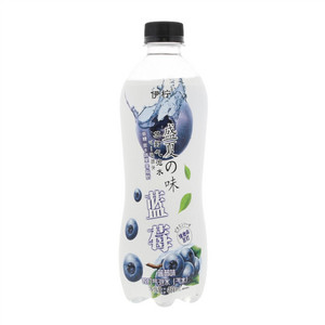 伊柠蓝莓味苏打气泡水（汽水）