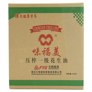 味福美压榨一级花生油