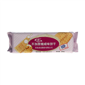 青食不加蔗糖咸味饼干
