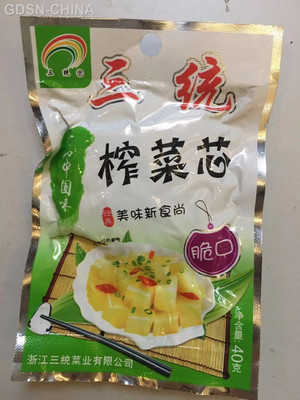 三统脆口榨菜芯50克