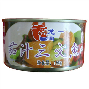 龙一茄汁三文鱼罐头