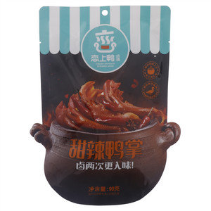 恋上鸭卤铺甜辣鸭掌