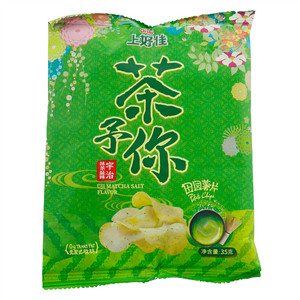 上好佳宇治抹茶盐味田园薯片