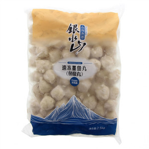 银水山速冻墨鱼丸（鱼糜丸）