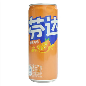 芬达橙味汽水