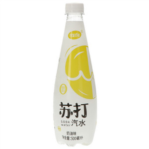 百莲好荷奶油味苏打汽水