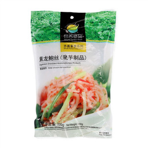 齐善食品齐善素食系列魔芋制品素龙鲍丝