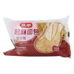 桃李起酥面包（豆沙馅）