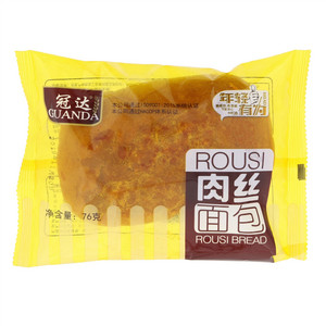冠达肉丝面包