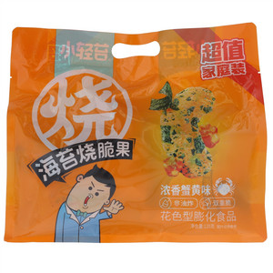 小轻苔浓香蟹黄味海苔烧脆果
