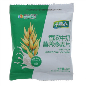 阴山优麦香浓牛奶营养燕麦片