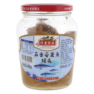伟霞食品五香安康鱼罐头