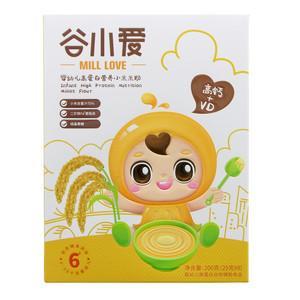 谷小爱婴幼儿高蛋白营养小米米粉高钙+VD