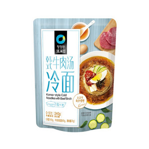 清净园韩式牛肉汤冷面