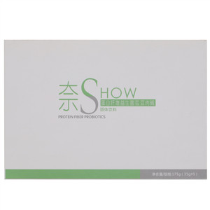奈Show蛋白纤维益生菌芸豆肉碱固体饮料