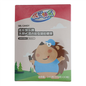 养生堂成长快乐天然VC混合胶型凝胶糖果