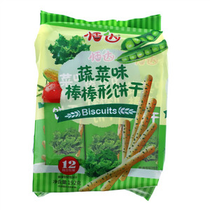恬达蔬菜味棒棒形饼干