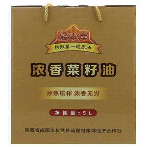 泾丰岸浓香菜籽油