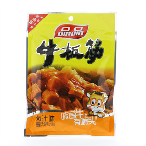 品品牛板筋卤汁味68g