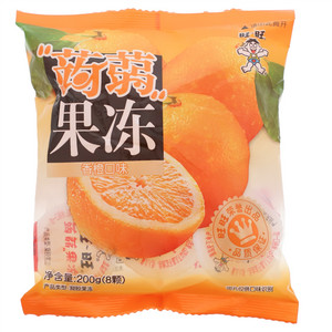 旺旺香橙口味蒟蒻果冻