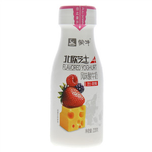 蒙牛北欧芝士芝士+混合莓风味酸牛奶