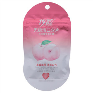 秒醒水蜜桃味无糖清口含片