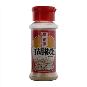 祥记圆白胡椒粉80克瓶