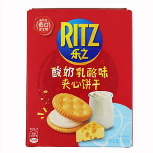 乐之酸奶乳酪味夹心饼干