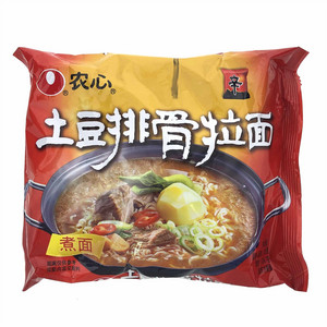 农心土豆排骨拉面